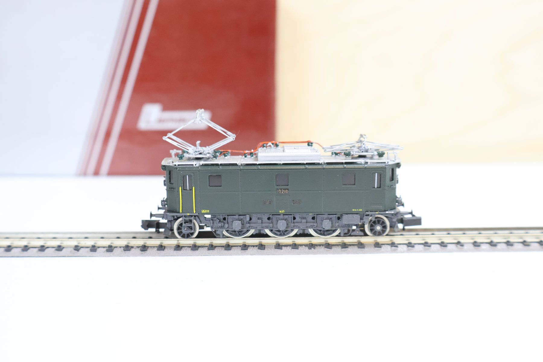 Lemaco Modellini di ferrovie: Lemaco SBB Ae 3/5 E-Lok - Limitiert Messingmodell - Spur N – Usato da Winterthur venduto da Monstera 1
