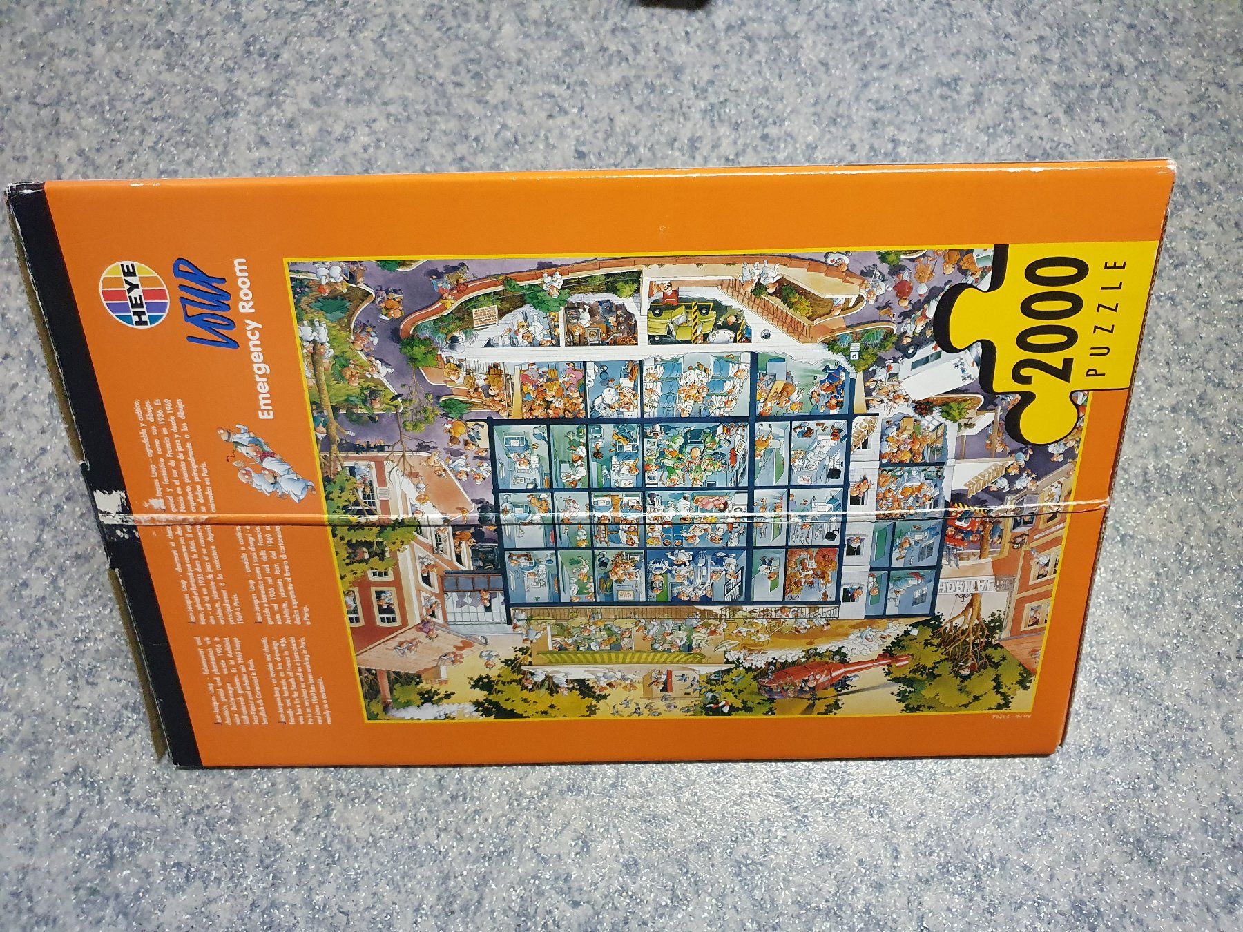 Heye Puzzle: Loup Puzzle - Emergency Room - 2000 Teile – Usato da Stilli venduto da Mos1 4