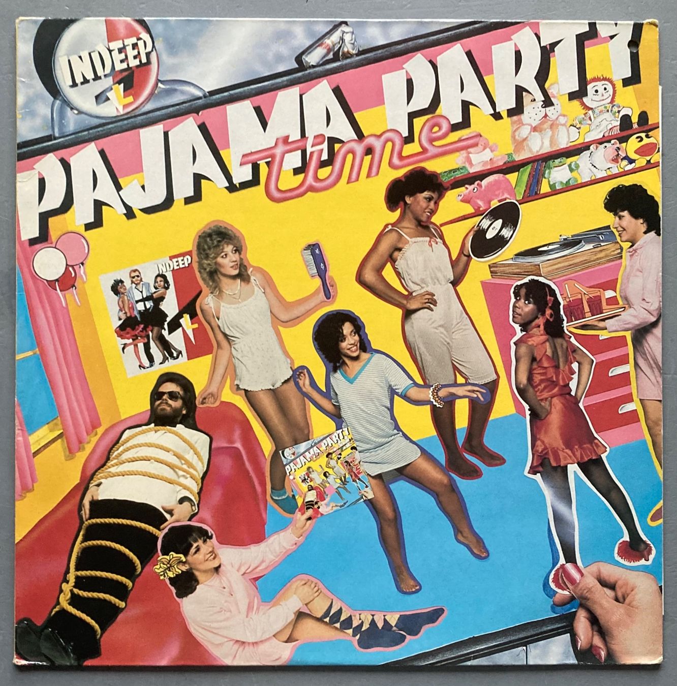 Schallplatten: INDEEP - PAJAMA PARTY TIME – Gebraucht aus Poliez-Pittet von Newtown-Records