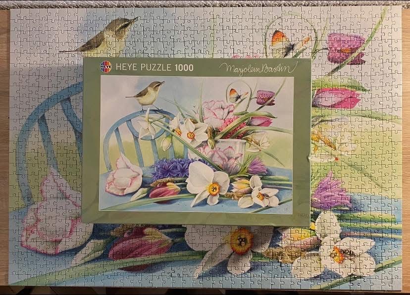 Heye Puzzle: Marjolein Bastin Spring Puzzle Heye 1000 pcs – Usato da La Chaux-de-Fonds venduto da pir_9ssy 2