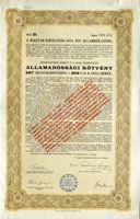 7,5% Königreich Ungarn, Budapest - 1924