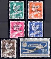 1932, DIII, SDN, 36-41 Serie gestempelt (14056)