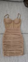 Damenkleid beige Grösse S neu