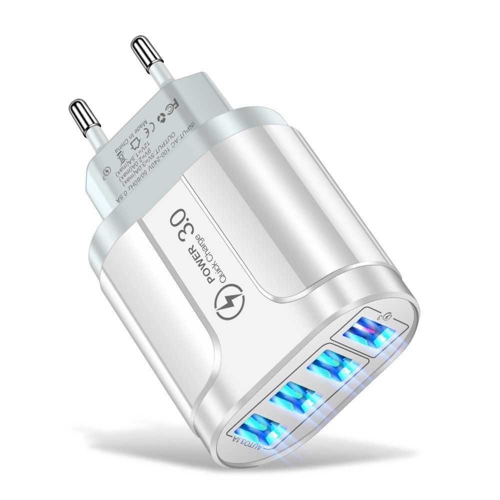 Unità & Adattatore: 4-Port USB 3.1A Ladegerät/Netzteil – Nuovo e nell'imballaggio originale da Bäretswil venduto da OldCrowStore 1