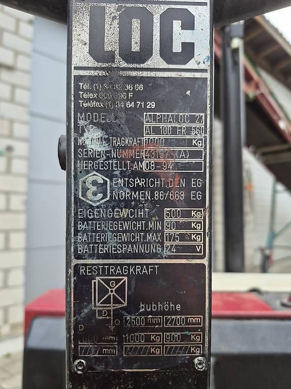 Carrelli elevatori e a forche: Ameise hubwagen – Usato da Thörigen venduto da Aschi8 1