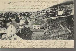 carte postale Biel - Bienne