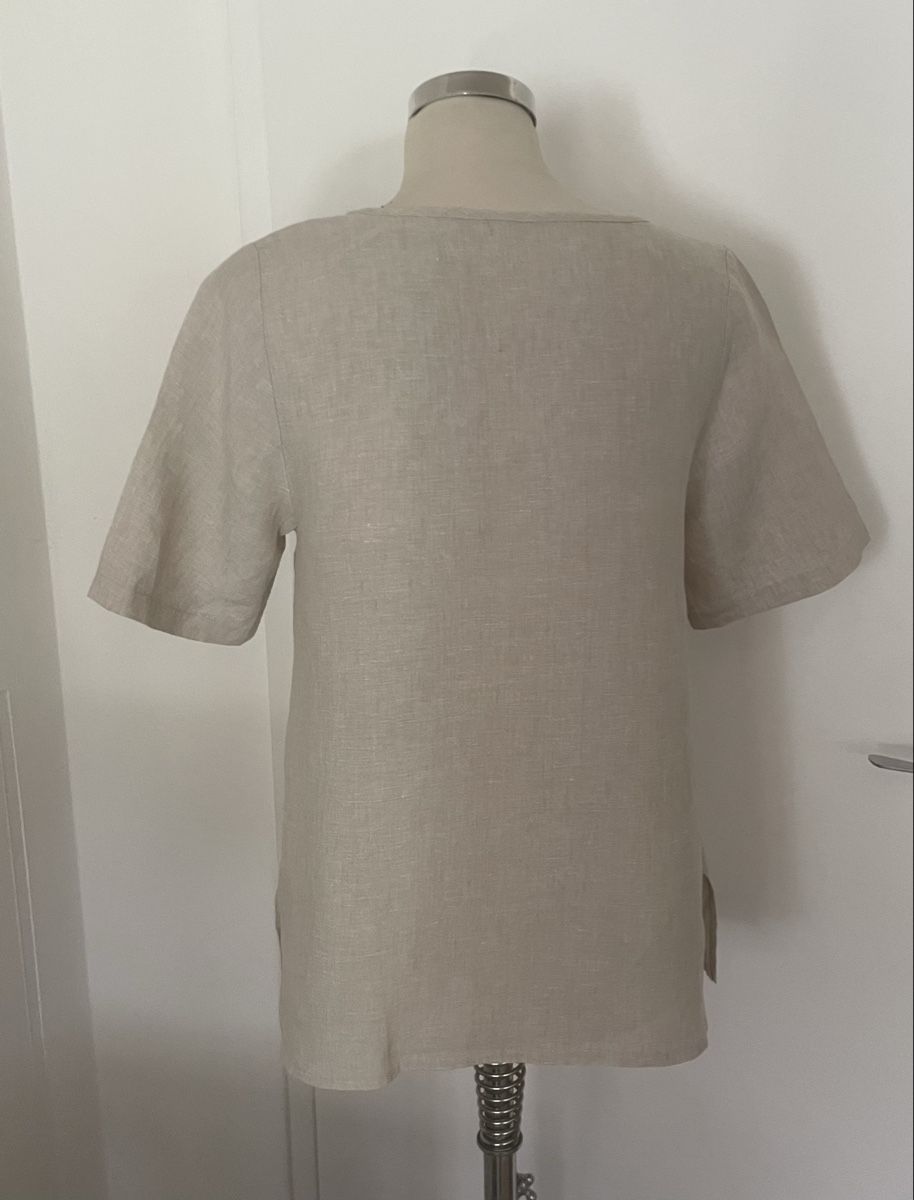 T-shirt: BW- Leinen-Tunika-Shirt Gr.S – Usato da Schaffhausen venduto da marakesch41 2