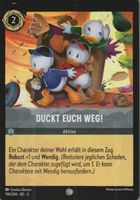 TCG LORCANA 5SSK HIMMELS LEUCHTEN De 198 Duckt euch weg!