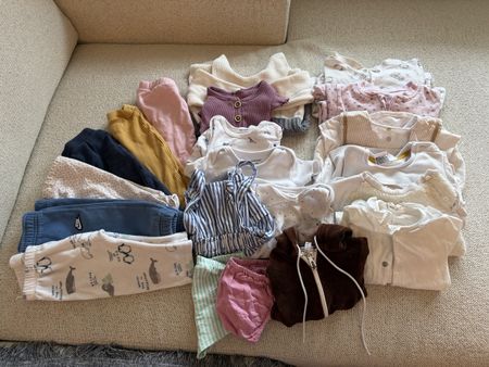 Baby girl Clothes Bundle - size mix 68 & 74 