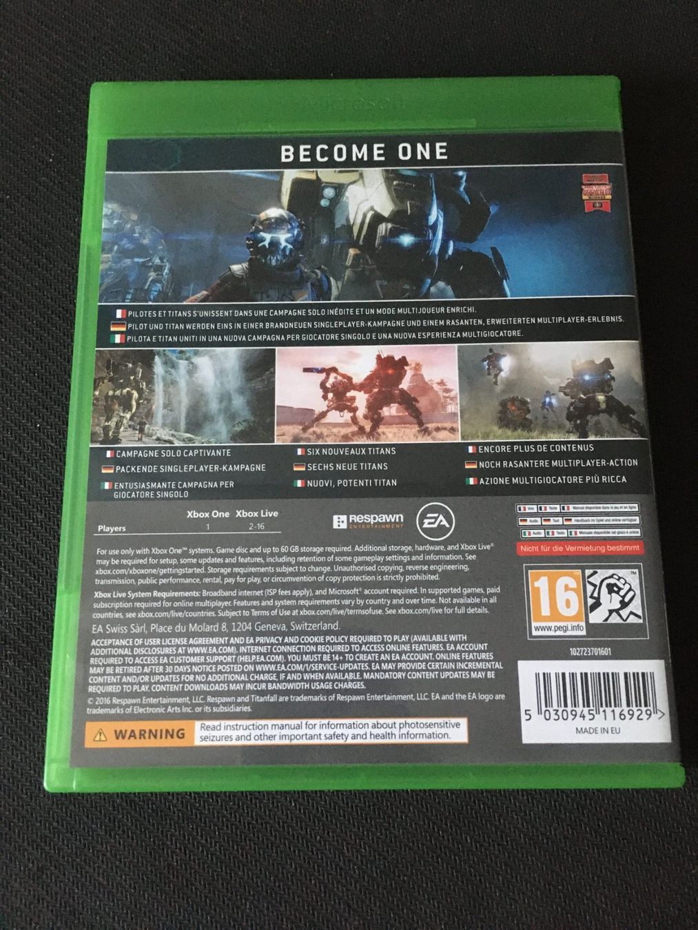 Microsoft Giochi: Titanfall 2 für Xbox One – Usato da St.Gallen venduto da sjosjo 1