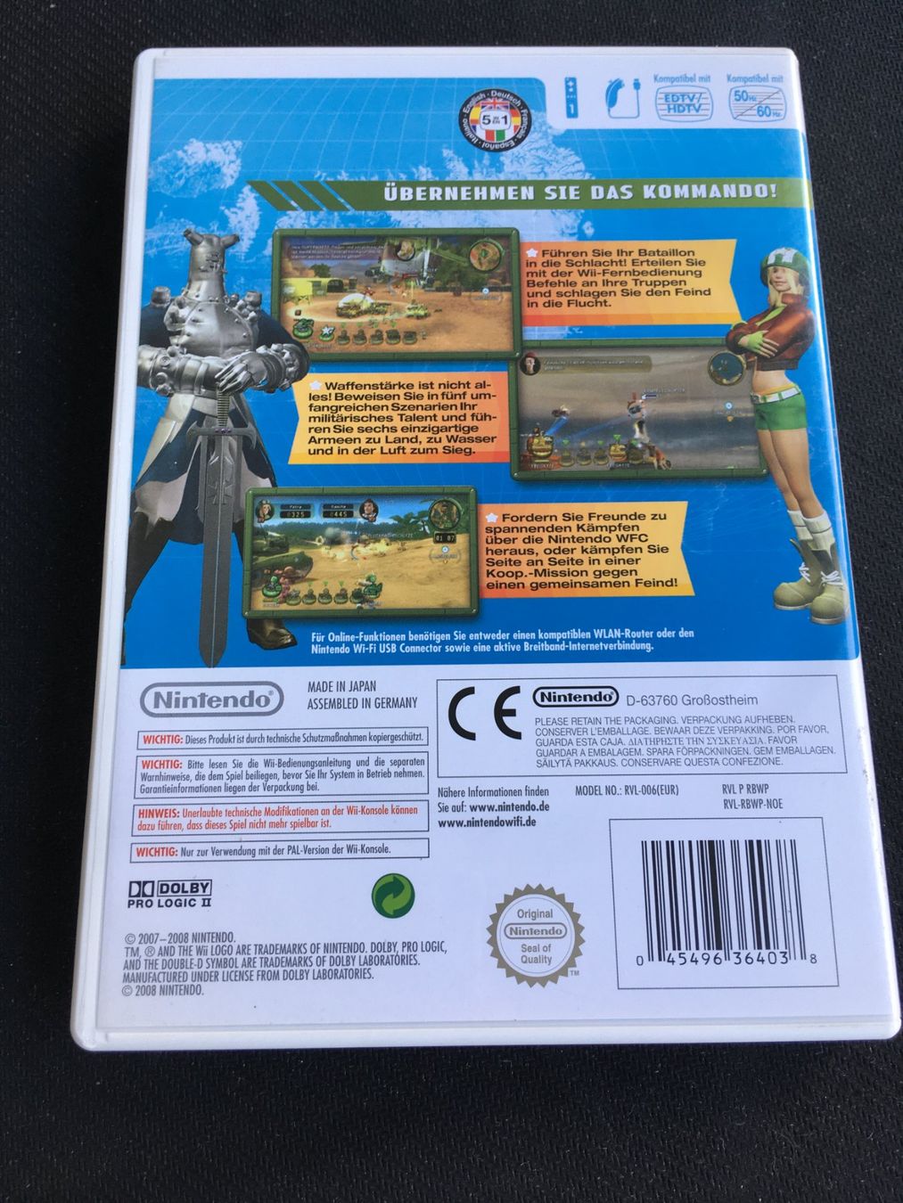 Nintendo Giochi: BWii Battalion Wars 2 - Nintendo Wii Game – Usato da St.Gallen venduto da Punktchen01 1