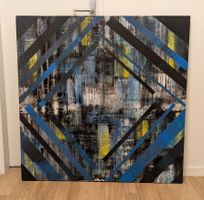 😊 CC Art BILD,100x100cm, auf Leinwand, handmade
