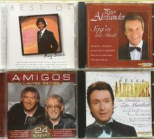4 CD‘s deutsche Schlager pro Stück nur 0.50 Fr.