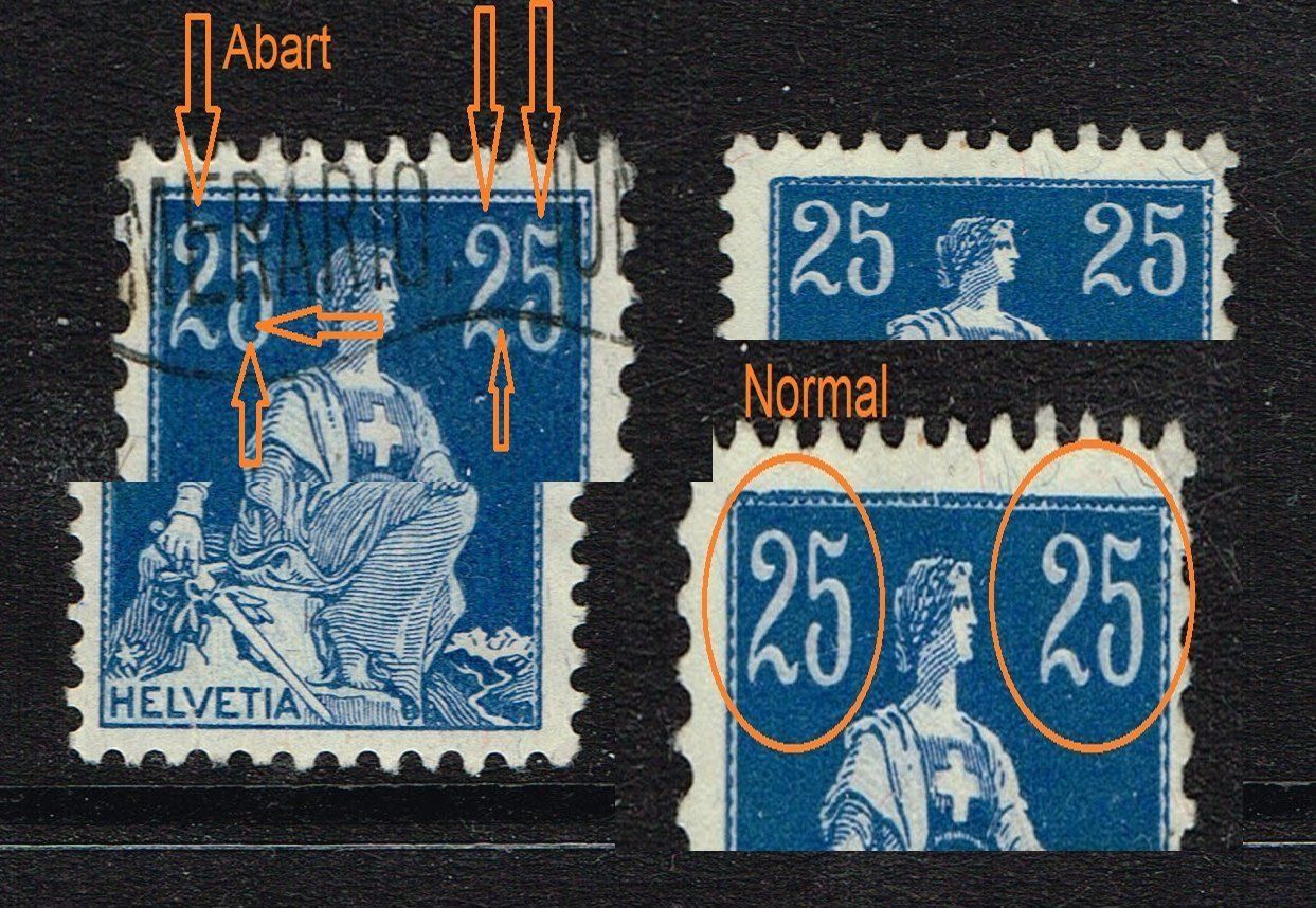 Tutti i francobolli: ZNr 109.2.05 ****BIEN LIRE DESCRIPTION" – Usato da Lausanne venduto da Polo07