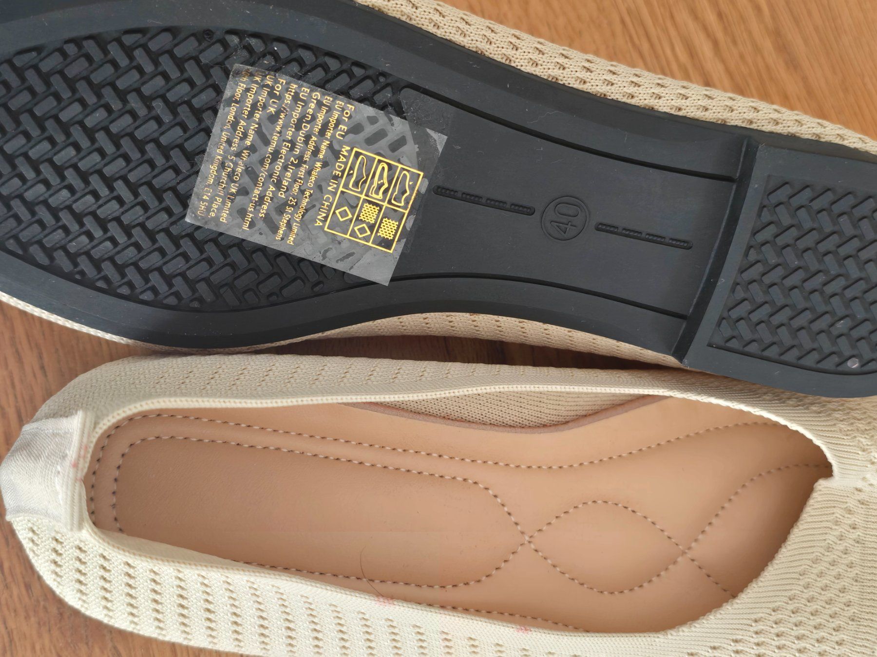 Scarpe da donna: BALLERINA BEIGE GR 40.5 – Usato da Möriken AG venduto da rowyta 4