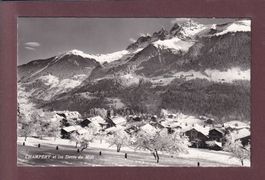 CHAMPERY sous la neige - Dents du Midi