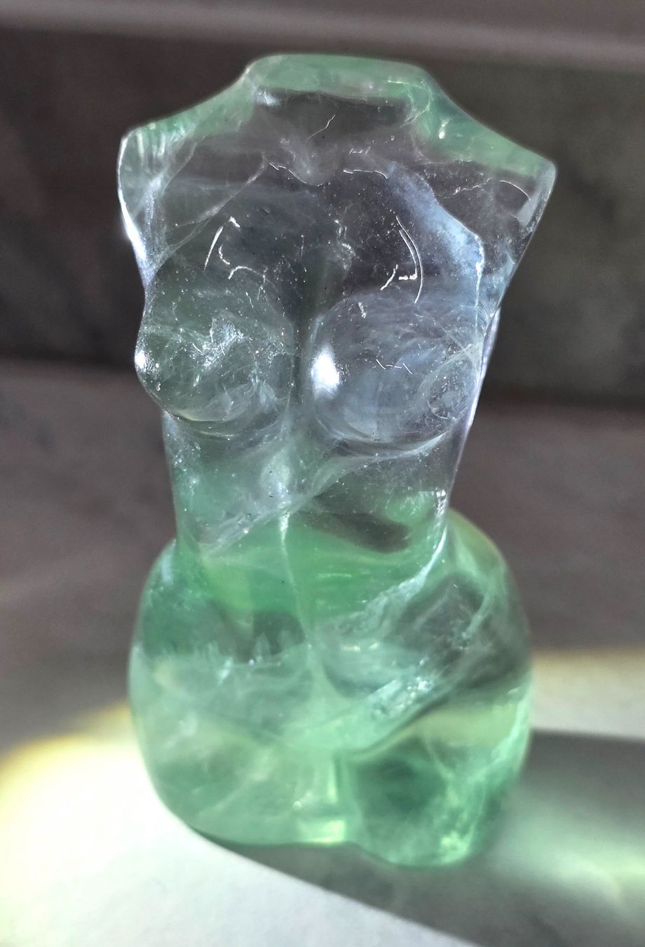 Minerali & Pietre curative: Fluorit Lady 247g – Nuovo e nell'imballaggio originale da Matzingen venduto da Shay_Crystalz