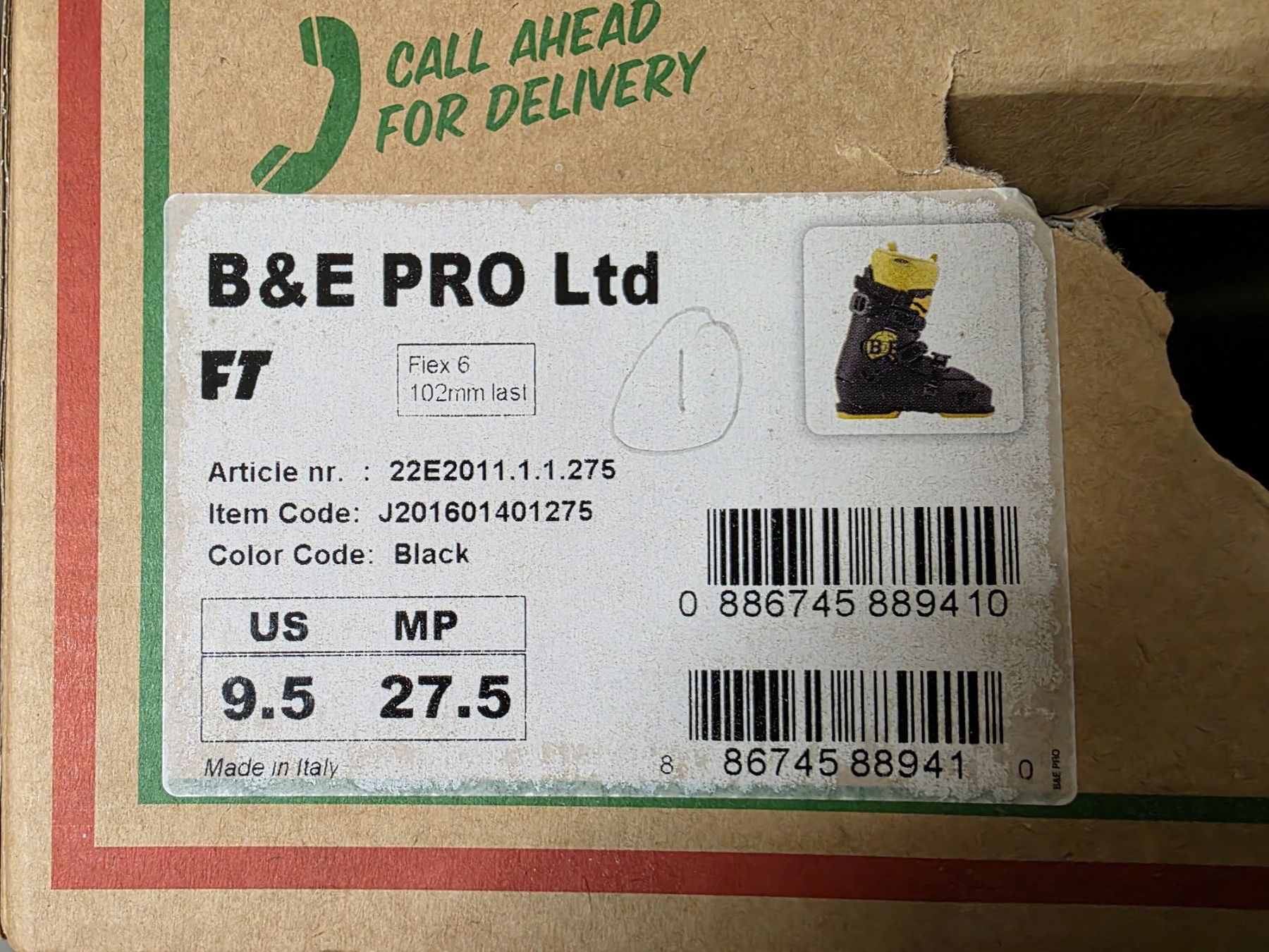 Next Scarpe da uomo: Full Tilt - B & E Pro Ltd FT Freestyle Skischuhe Gr. 42.5 – Nuovo (secondo la descrizione) da Arth venduto da Pesce_7_10 4