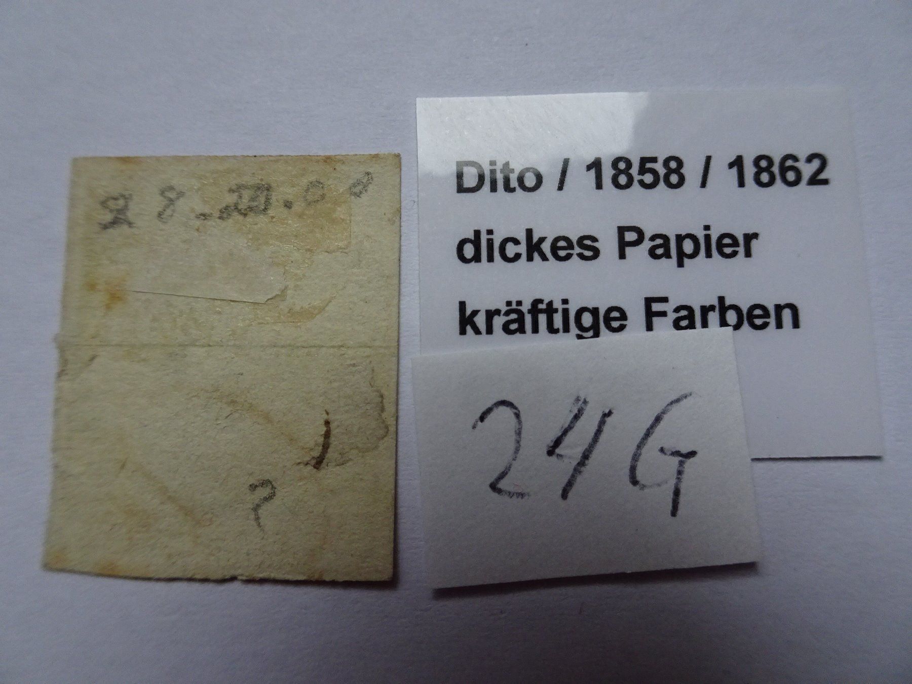 Tutti i francobolli: 15er-Strubel 1858/62 – Usato da Aadorf venduto da Chnorli-Furz 1