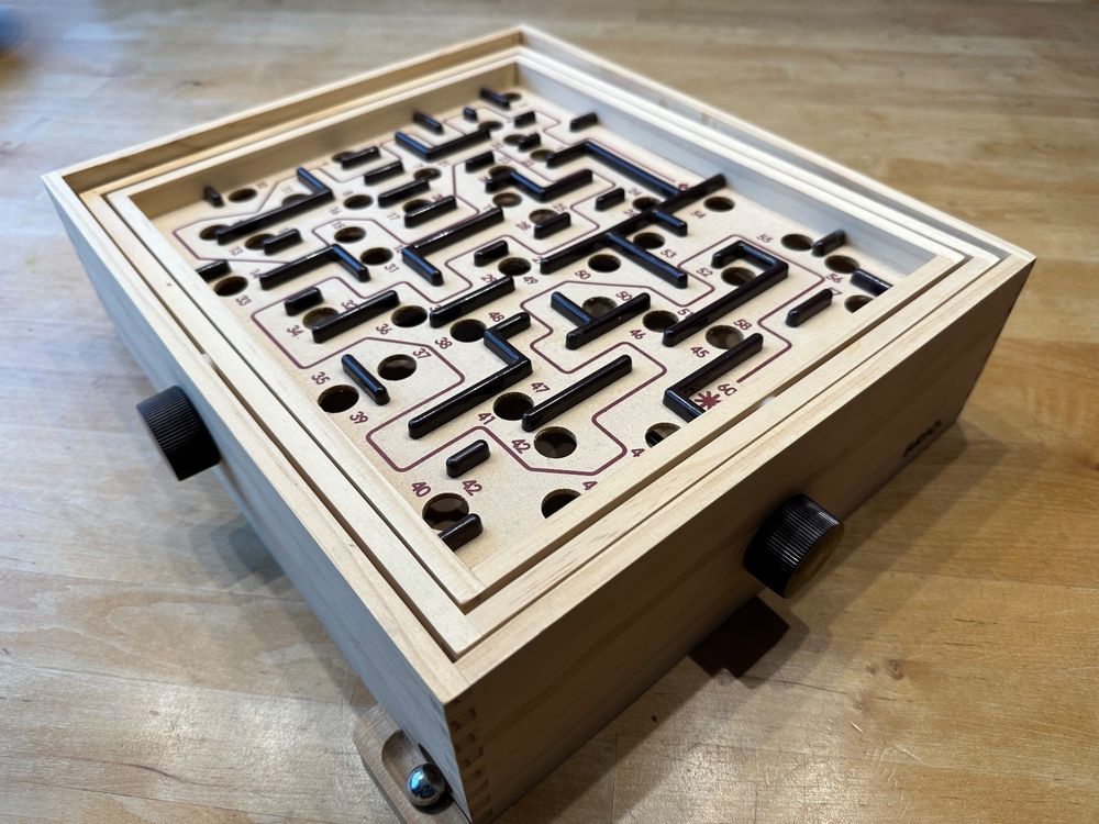 Brio Labyrinth plus 2 Übungsplatten - nur hier in schwarz (Gebraucht