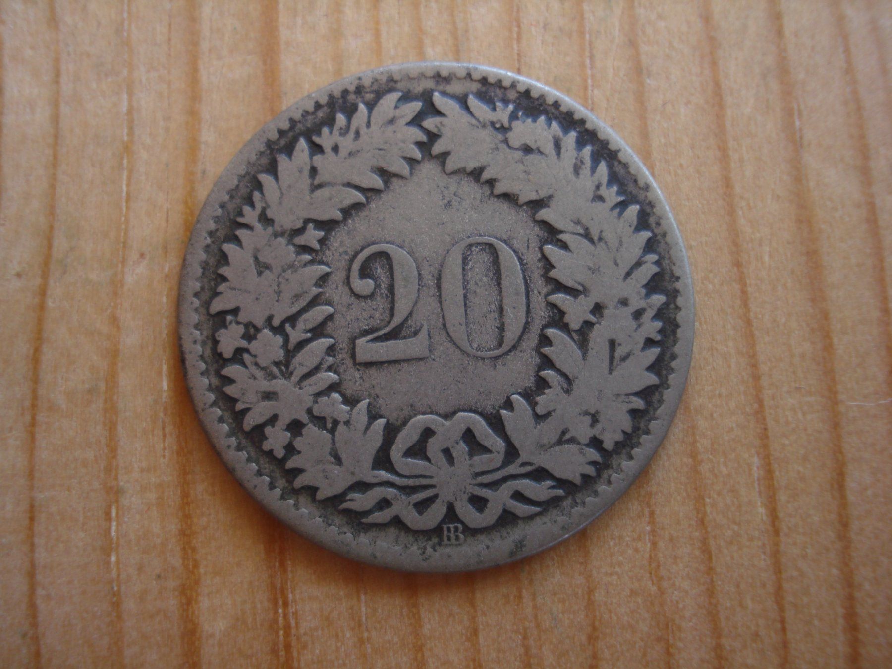 Tutti le monete: (P2) 20 Rappen 1851 – Usato da Erlach venduto da Net-Coins 1