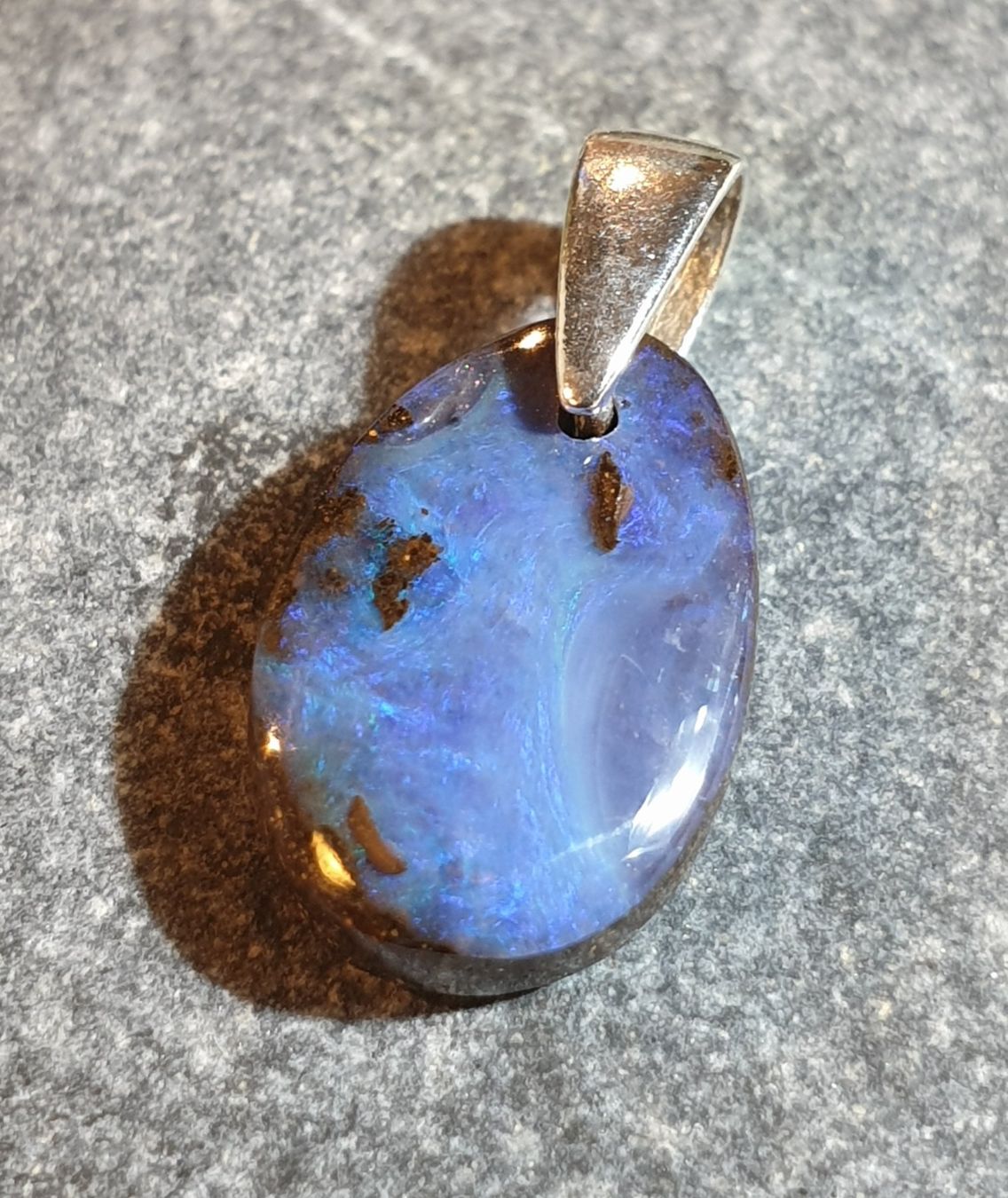 Ciondoli: Anhänger Boulder Opal. – Nuovo (secondo la descrizione) da Niederbüren venduto da Raphael014 4