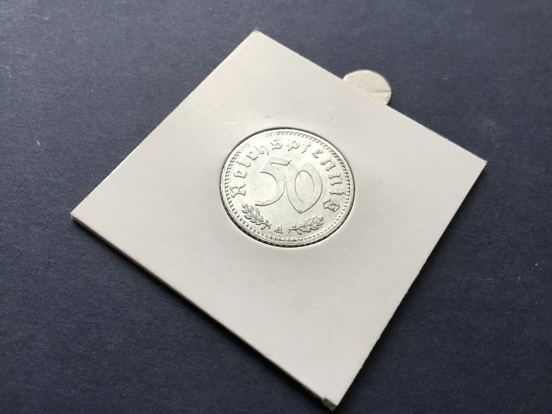 Alle Münzen: 50 Reichspfennig 1935 A. Unzirkuliert – Neu (gemäss Beschreibung) aus St. Margrethen SG von alfapeugeot10 3
