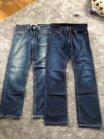 Levis Jeans Markenkleider 514 Hose 33/34 Herrenjeans Kleider