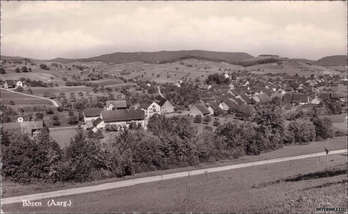 Cartoline postali: Bözen AG // Dorf Bözberg – Usato da Basel venduto da intermezzo12