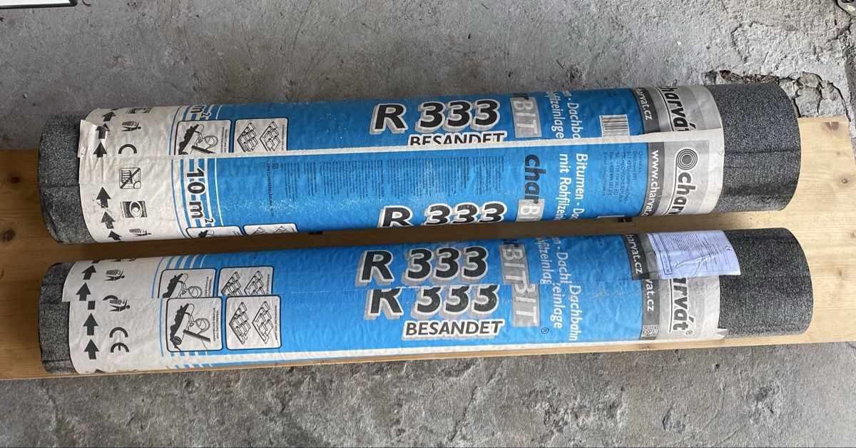 Sanitär: Bitumen Dachpappe  – Neu (gemäss Beschreibung) aus Selzach von 321compac 3
