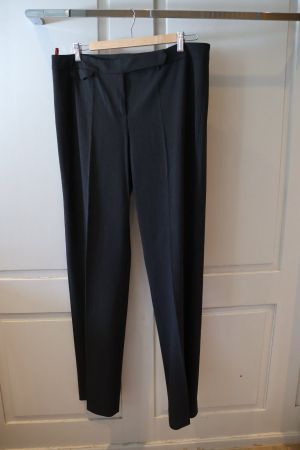 Dunkelgraue Wollhose von Piazza Sempione