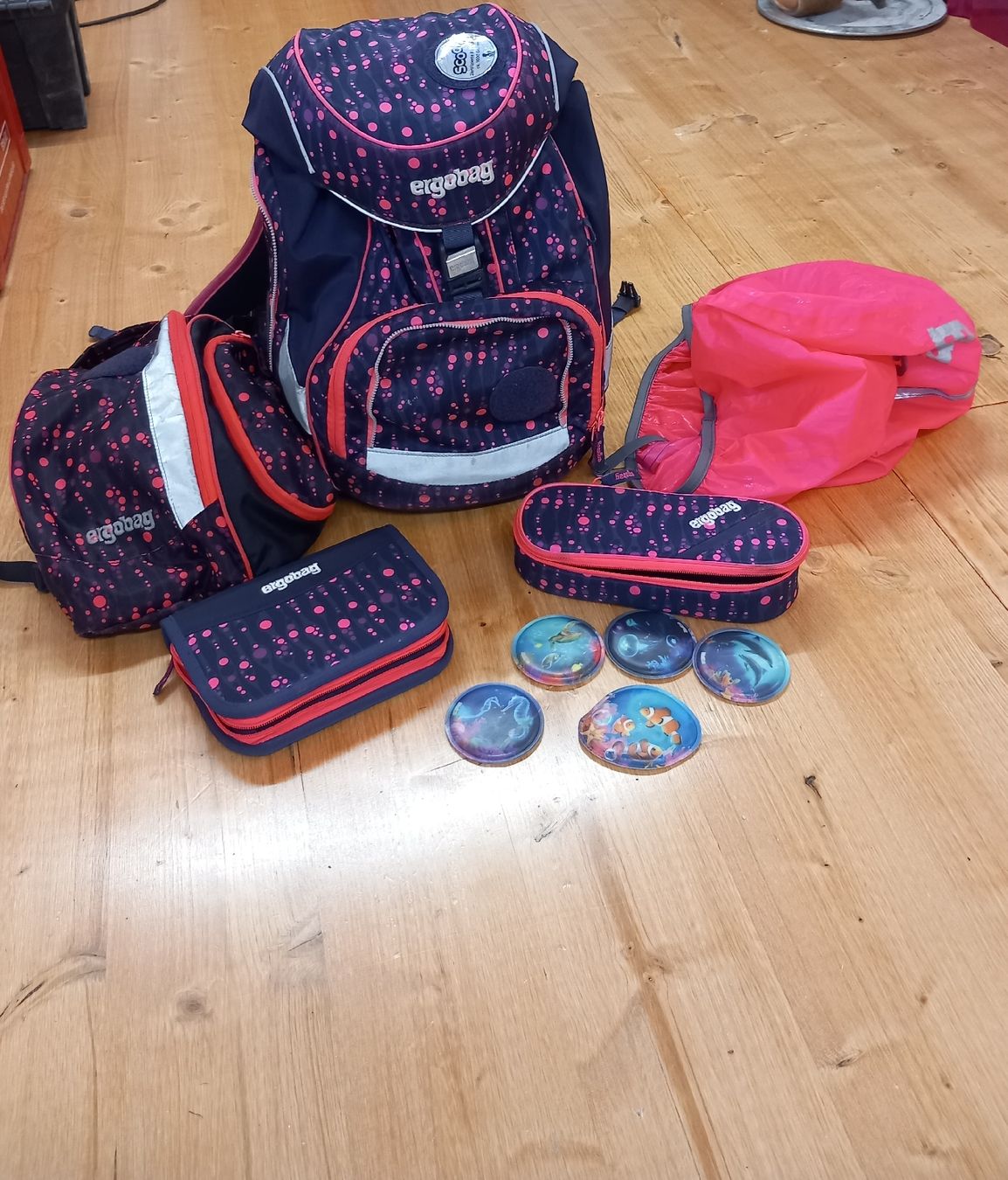 Ergobag Kindertaschen: ERGOBAG Schulthek inkl. Turnbeutel und Etuis – Gebraucht aus Oberurnen von nicoelchen2012