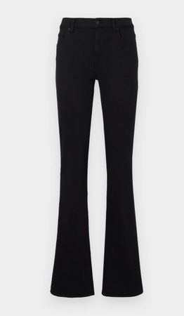 7 For All Mankind Jeans Bootcut schwarz Grösse 24