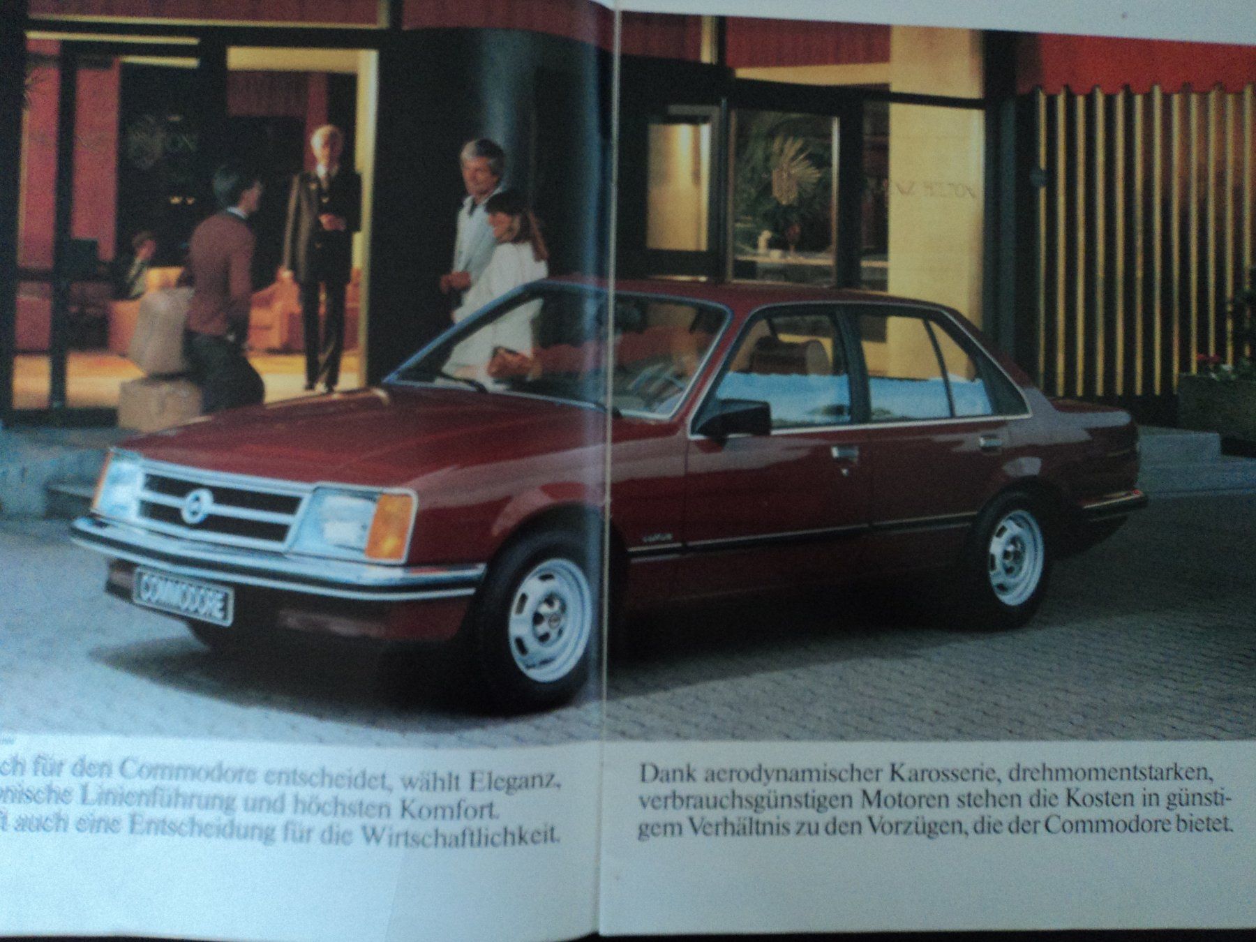 Opel Documenti: Prospekt Opel Commodore C 1981 – Usato da Schwarzenburg venduto da modelCARama