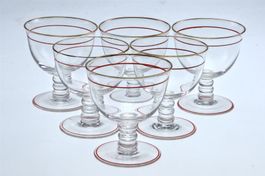 6er Set feine und schlichte Schnapsgläser