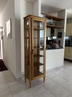 Vitrinen Schrank Holz Glas