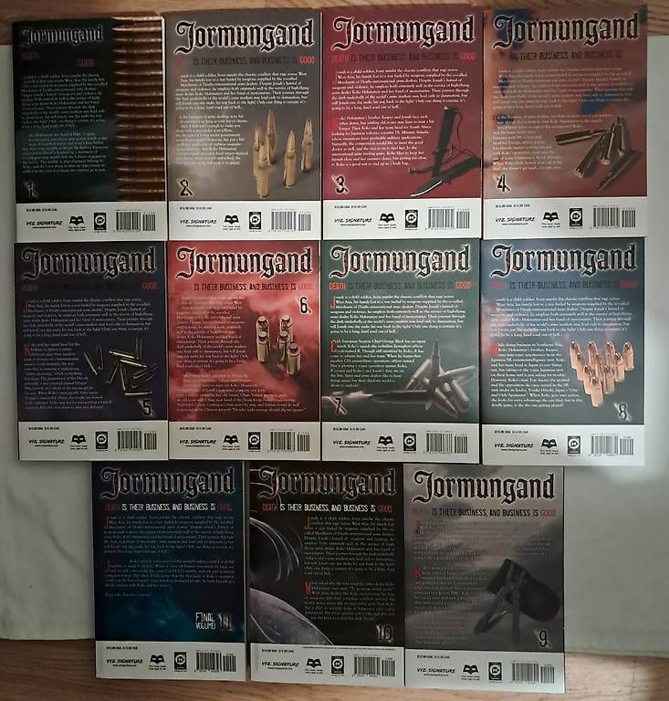 Fumetti: Jormungand 1-11 Englisch – Usato da Zürich venduto da sai24 2