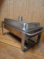Chafing Dish Edelstah l mit Deckel und Gestell gebraucht