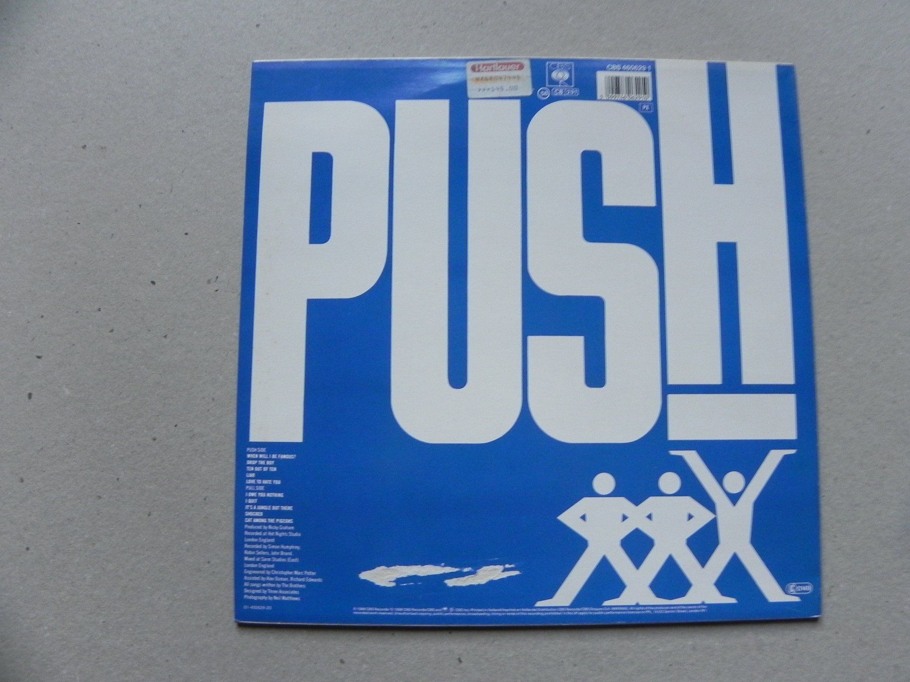 Schallplatten: LP brit. Synth Pop  Band Bros 1988 Push – Gebraucht aus Siebnen von krimsie 1