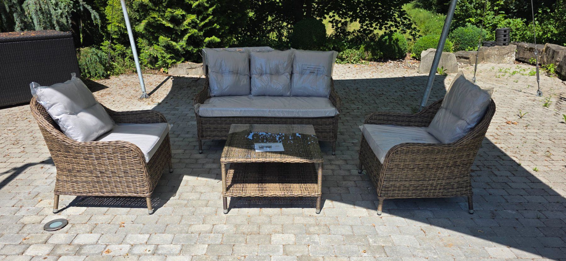 Divani: Gartenlounge Set 40% Rabatt Wicker Lounge – Nuovo e nell'imballaggio originale da Lützelflüh-Goldb venduto da Rampenverkauf_72_ 7