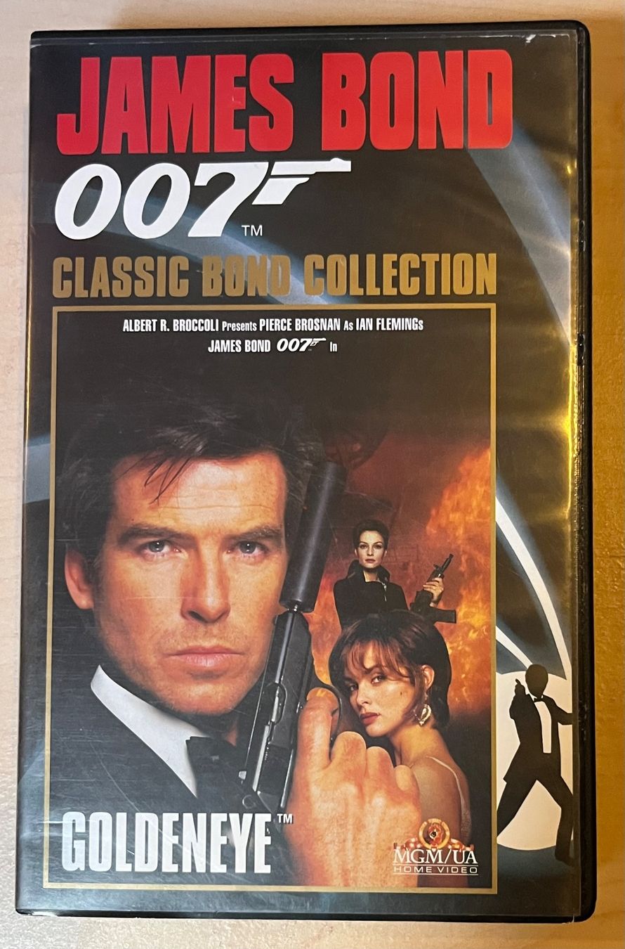 Tutti i VHS: Goldeneye JAMES BOND – Usato da Dombresson venduto da joe_7p65