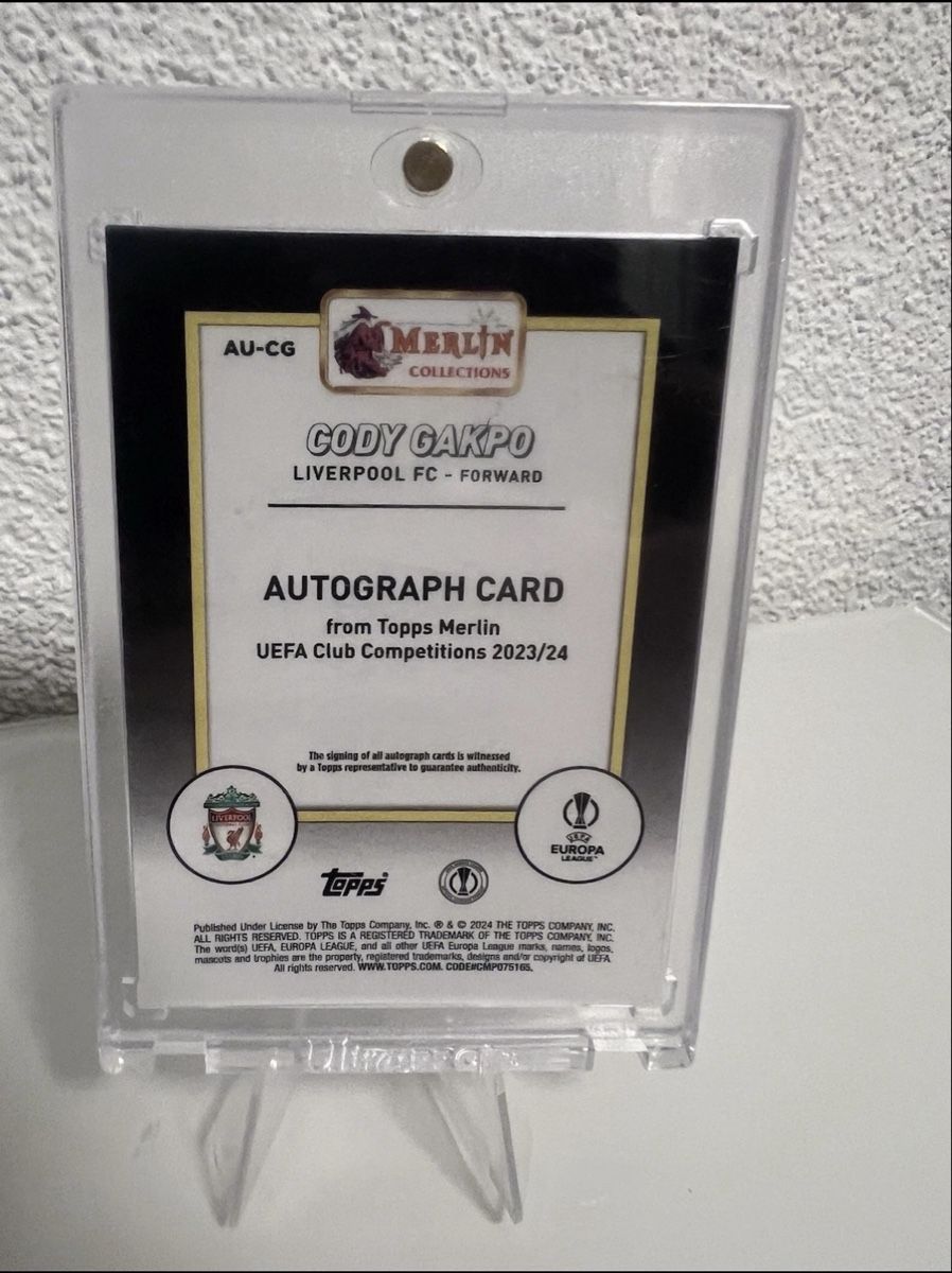 Topps Carte collezionabili: Topps Merlin Cody Gakpo Auto 10/10 – Nuovo (secondo la descrizione) da Neerach venduto da Topps_Sportcards_ZH 1