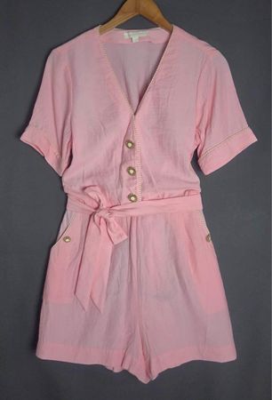 Jonathan Simkhai Pink Playsuit 