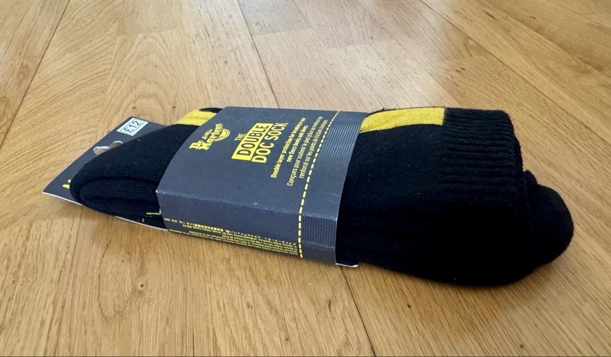 Calze: Dr. Martens Socken: The Double Doc Sock – Nuovo e nell'imballaggio originale da Basel venduto da superbusi 2