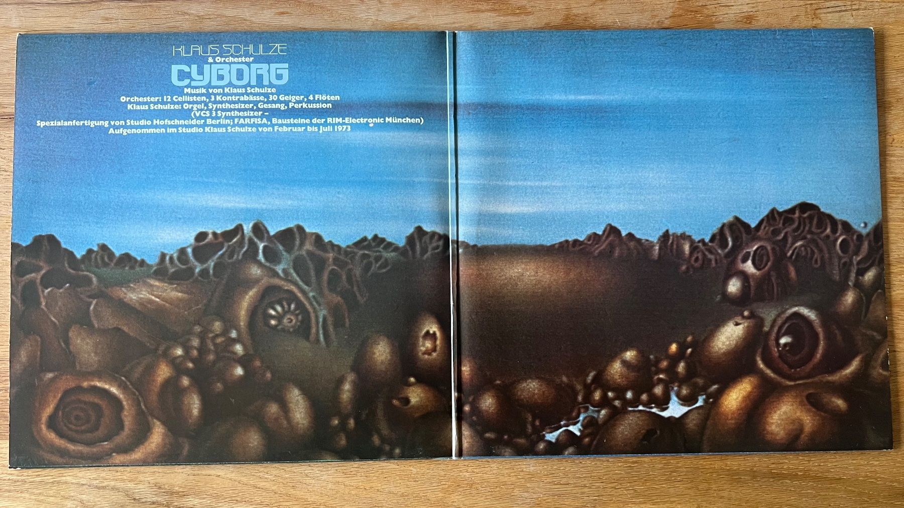 Dischi in vinile: Klaus Schulze - Cyborg / 2 LP - D-Press. RE - Very nice Copy – Usato da Gais venduto da soundcave57 2