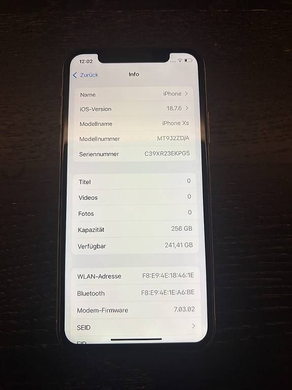 Apple Telefoni cellulari / Smartphones: Iphone XS 256Gb – Usato da Zürich venduto da .anenas. 1