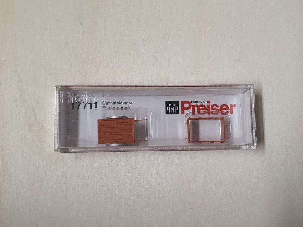 Preiser 17711 - Bahnsteigkarre (H0) (Neu und originalverpackt) in ...