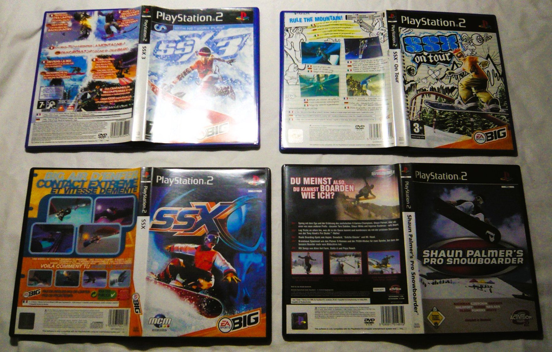Sony Giochi: PS 2 - Lot 4 jeux de snowboard – Usato da Onex venduto da Jaguar1986 1