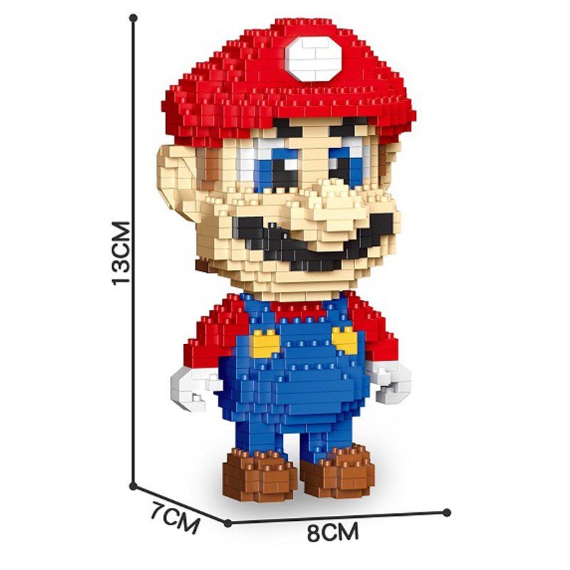 Giocattoli: Super Mario Bro mini Bausteine 495 teile – Nuovo e nell'imballaggio originale da Uerkheim venduto da Kaufoption