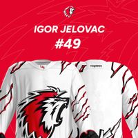 #49 Igor Jelovac - Maillot d'échauffement 2023-24